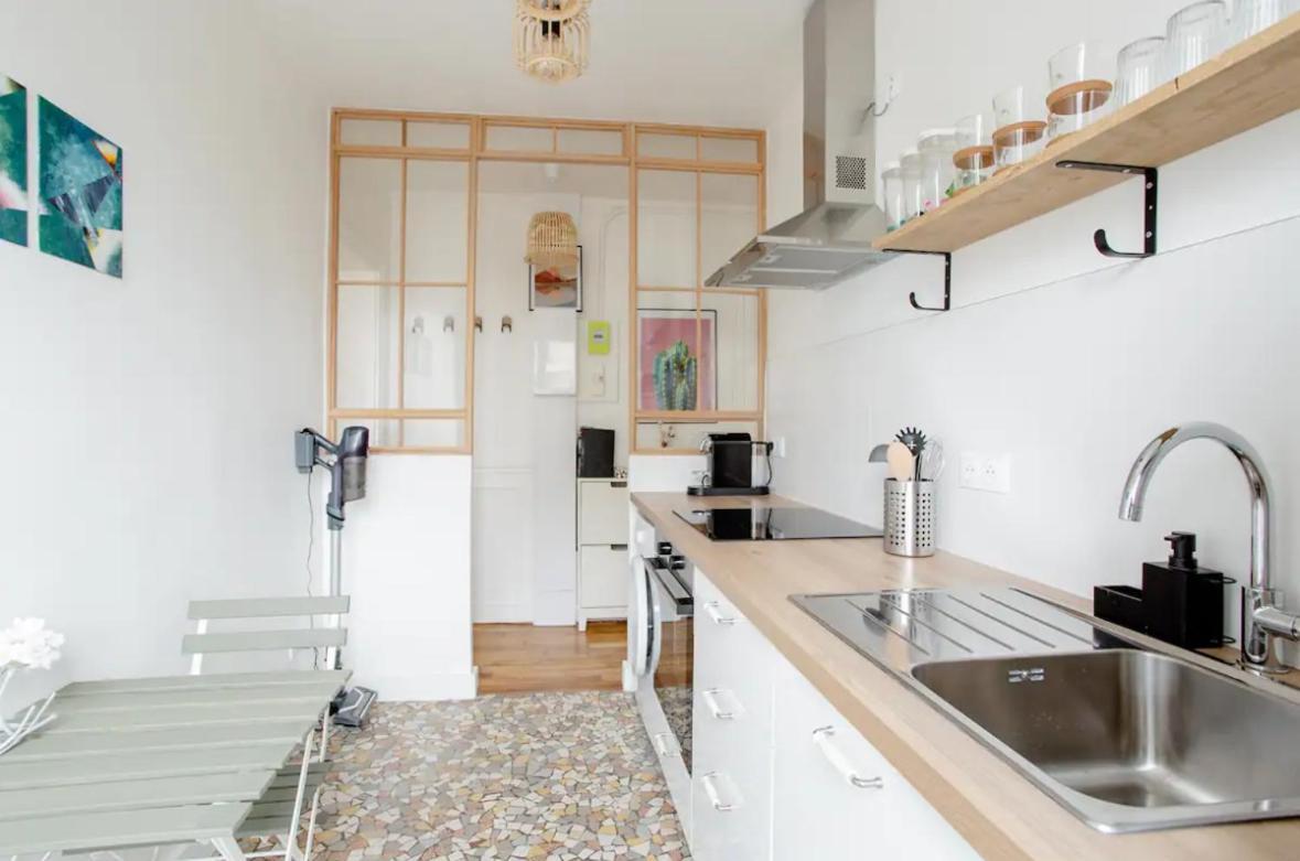 Charmant Appartement Cosy A Suresnes Ngoại thất bức ảnh